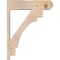 Ekena Millwork Merced Smooth Craftsman Outlooker, Douglas Fir, 7 1/2"W x 28"D x 36"H OUT08X28X36MRC04SDF - alternate 3